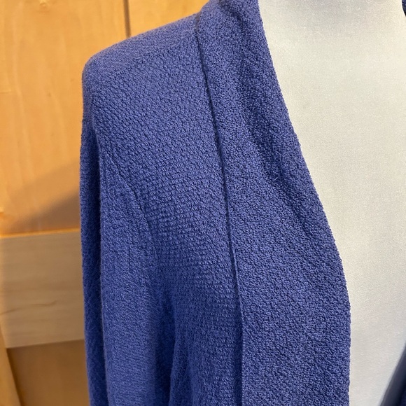 Eileen Fisher Blue 3X Sweater Set Cardigan Shell - Picture 16 of 16